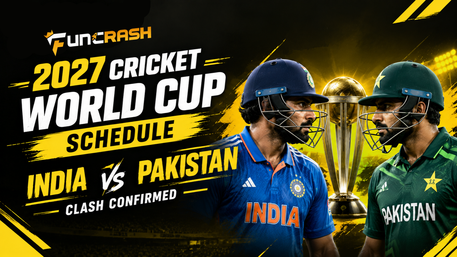 2027 Cricket World Cup schedule India vs Pakistan